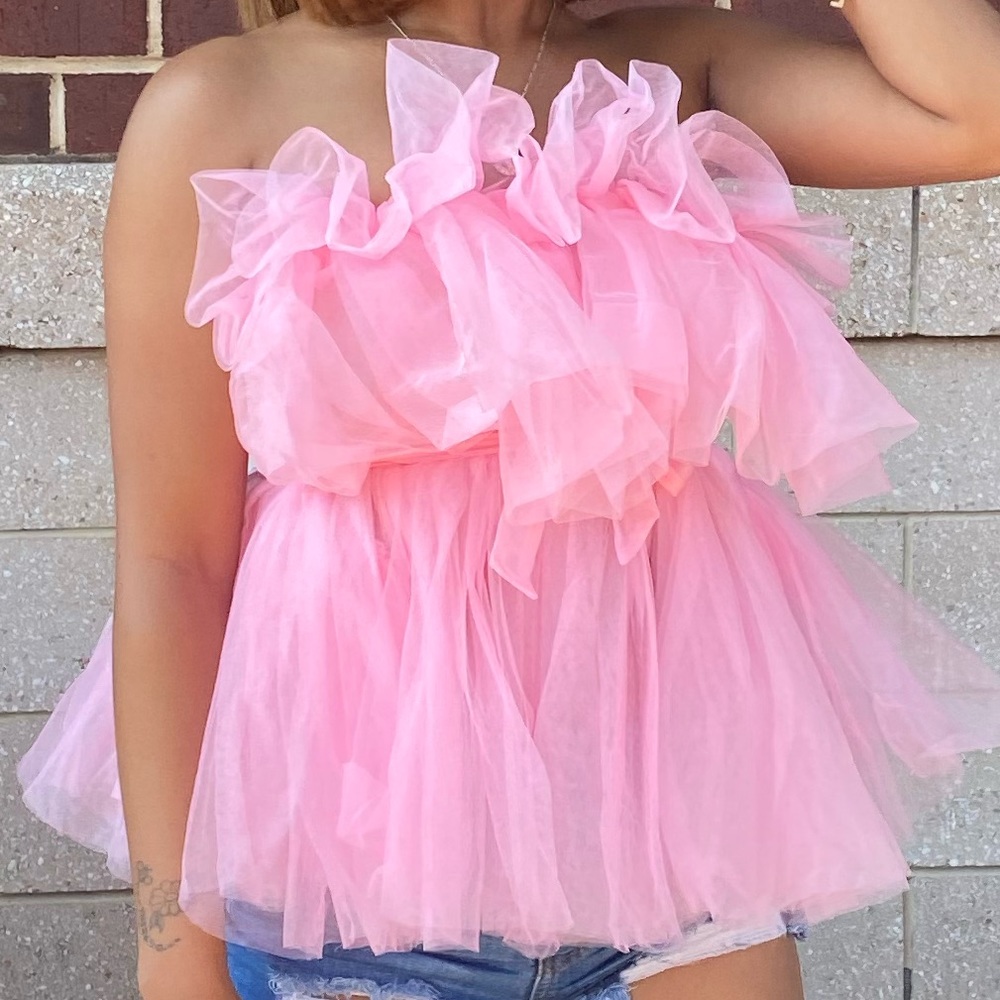 Pink Tutu Top
